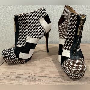 L.A.M.B. Houndstooth Shoes